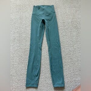 Size 2 green lululemon leggings